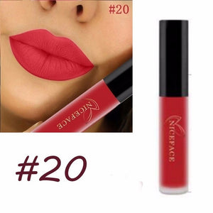 24 Color Liquid Lipstick Matte Long Lasting Makeup Lips Red Matt Nude Gloss Cosmetics Waterproof Matte Lipsticks