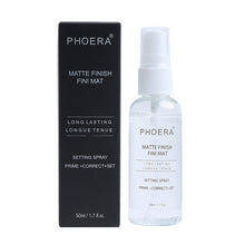 Load image into Gallery viewer, PHOERA 1pc Matte Lasting Transparent Makeup Basic Spray 50ml Oil Control Natural Long Lasting Fix Foundation Spray Primer TSLM1