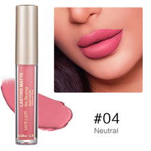 Load image into Gallery viewer, Make Up Waterproof Nude Lipstick Long Lasting Liquid Matte Lipstick Kit Lip Gloss Cosmetics Lipgloss Lip Makeup YF2018