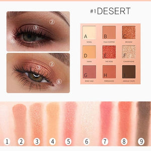 TYA 2019 Matte Eyeshadow Palette Nude Minerals Professional Eye Shadow Powder Pigment Cosmetic Waterproof Matte Makeup Eyeshadow