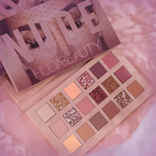 Load image into Gallery viewer, NEW HUDAS  beauty THE NEW NUDE PALETTE matte eyeshadow palette Shimmer Palette same color with Hudas Matte Smokey Contour makeup