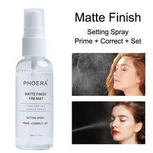 Load image into Gallery viewer, PHOERA 50ml Makeup Setting Spray Moisturizing Long Lasting Foundation Fixer Matte Finishing Setting Spray Cosmetic  TSLM1