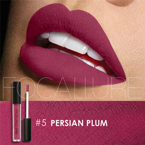 FOCALLURE Lipstick Lip Makeup Long Lasting Pigment Nude Gold Metallic Lipgloss Matte Liquid Velvet Metal Lipstick 25 Colors