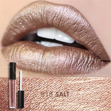 Load image into Gallery viewer, FOCALLURE Lipstick Lip Makeup Long Lasting Pigment Nude Gold Metallic Lipgloss Matte Liquid Velvet Metal Lipstick 25 Colors