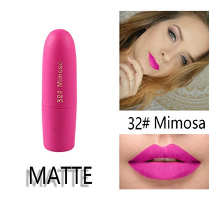 MISS ROSE Lipstick Matte  Waterproof Nutritious  25 Colors Easy to Wear Lipstick Long Lasting Lips Makeup kyliejenner lipstick