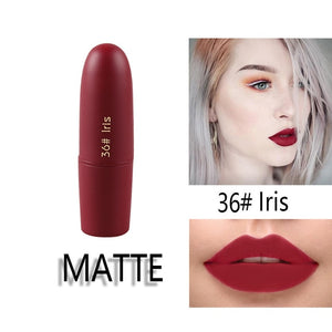 MISS ROSE Lipstick Matte  Waterproof Nutritious  25 Colors Easy to Wear Lipstick Long Lasting Lips Makeup kyliejenner lipstick