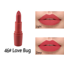 Load image into Gallery viewer, MISS ROSE Lipstick Matte  Waterproof Nutritious  25 Colors Easy to Wear Lipstick Long Lasting Lips Makeup kyliejenner lipstick