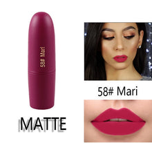 Load image into Gallery viewer, MISS ROSE Lipstick Matte  Waterproof Nutritious  25 Colors Easy to Wear Lipstick Long Lasting Lips Makeup kyliejenner lipstick