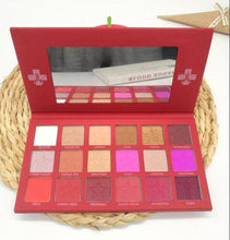 Load image into Gallery viewer, High quality Blood Red Matte Natural Eye Pearlescent Matte makeup girl Sugar 18 Color Palette 24 K Skin Forst Pro Palette