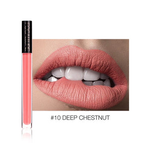 FOCALLURE Liquid Lipstick Makeup Matte Lip Tint Sexy Pigment Waterproof Tint Nude Gloss Kiss-proof Make up Liquid Lipstick