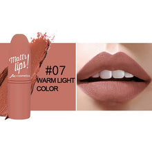 Load image into Gallery viewer, MK Waterproof Long Lasting Metallic Matte Lipstick 16 Colors Lips Makeup Cosmetics Shimmer Velvety Lipgloss Matte Lipstick Batom