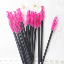 Load image into Gallery viewer, 50PCS Eyelash Brushes Eyelash Extension Brushes Disposable Eye Lash Cleaning Mascara Wands Applicator Cosmetic Makeup Tools