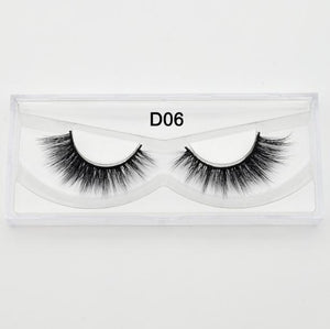 Visofree Eyelashes 3D Silk Eyelashes Hand Made Natural Long Faux Mink Lashes Vegan Cruelty Free False Lashes Maquiagem Makeup