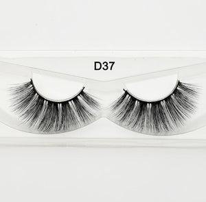 Visofree Eyelashes 3D Silk Eyelashes Hand Made Natural Long Faux Mink Lashes Vegan Cruelty Free False Lashes Maquiagem Makeup