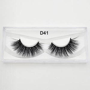 Visofree Eyelashes 3D Silk Eyelashes Hand Made Natural Long Faux Mink Lashes Vegan Cruelty Free False Lashes Maquiagem Makeup