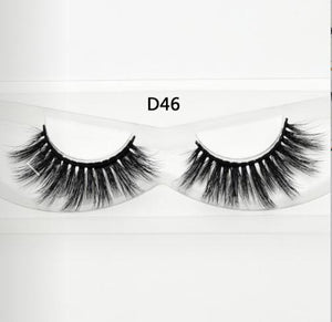 Visofree Eyelashes 3D Silk Eyelashes Hand Made Natural Long Faux Mink Lashes Vegan Cruelty Free False Lashes Maquiagem Makeup