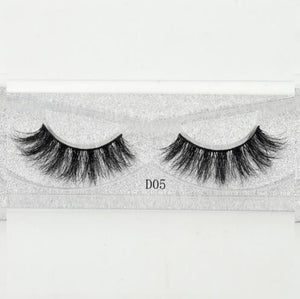 Visofree Eyelashes 3D Silk Eyelashes Hand Made Natural Long Faux Mink Lashes Vegan Cruelty Free False Lashes Maquiagem Makeup