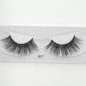 Visofree Eyelashes 3D Silk Eyelashes Hand Made Natural Long Faux Mink Lashes Vegan Cruelty Free False Lashes Maquiagem Makeup