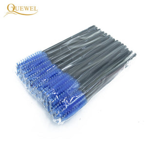 50 PCS Disposable Eyelash Brushes Mascara Wands Eye Lash Eyelash Extension Eyebrow Applicator Cosmetic Makeup Brush Tool Kits