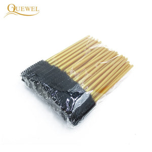 50 PCS Disposable Eyelash Brushes Mascara Wands Eye Lash Eyelash Extension Eyebrow Applicator Cosmetic Makeup Brush Tool Kits