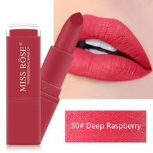 Load image into Gallery viewer, MISS ROSE 12 Colors Matte Lipstick makeup Long Lasting Waterproof lip gloss Gifts for Women Beauty Cosmetic maquillaje TSLM1