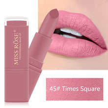 Load image into Gallery viewer, MISS ROSE 12 Colors Matte Lipstick makeup Long Lasting Waterproof lip gloss Gifts for Women Beauty Cosmetic maquillaje TSLM1