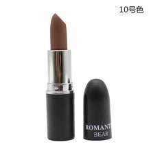 Load image into Gallery viewer, 2019 New Sexy Color Beauty Red Lips Baton Matte Velvet Lip Stick Waterproof Makeup Pigment Brown Nude Matte Lipstick Pencils