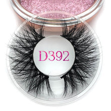 Load image into Gallery viewer, Mikiwi D390 Mink Eyelashes 3D Mink Lashes Thick HandMade Full Strip Lashes Cruelty Free Luxury Makeup Dramatic Lashes