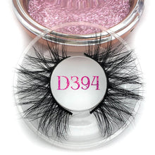 Load image into Gallery viewer, Mikiwi D390 Mink Eyelashes 3D Mink Lashes Thick HandMade Full Strip Lashes Cruelty Free Luxury Makeup Dramatic Lashes