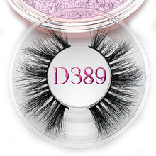 Load image into Gallery viewer, Mikiwi D390 Mink Eyelashes 3D Mink Lashes Thick HandMade Full Strip Lashes Cruelty Free Luxury Makeup Dramatic Lashes