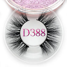 Load image into Gallery viewer, Mikiwi D390 Mink Eyelashes 3D Mink Lashes Thick HandMade Full Strip Lashes Cruelty Free Luxury Makeup Dramatic Lashes