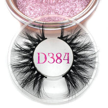 Load image into Gallery viewer, Mikiwi D390 Mink Eyelashes 3D Mink Lashes Thick HandMade Full Strip Lashes Cruelty Free Luxury Makeup Dramatic Lashes