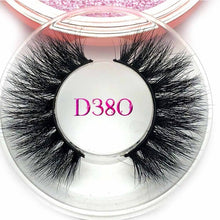 Load image into Gallery viewer, Mikiwi D390 Mink Eyelashes 3D Mink Lashes Thick HandMade Full Strip Lashes Cruelty Free Luxury Makeup Dramatic Lashes