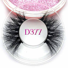 Load image into Gallery viewer, Mikiwi D390 Mink Eyelashes 3D Mink Lashes Thick HandMade Full Strip Lashes Cruelty Free Luxury Makeup Dramatic Lashes