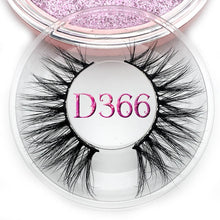 Load image into Gallery viewer, Mikiwi D390 Mink Eyelashes 3D Mink Lashes Thick HandMade Full Strip Lashes Cruelty Free Luxury Makeup Dramatic Lashes