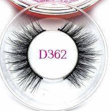 Load image into Gallery viewer, Mikiwi D390 Mink Eyelashes 3D Mink Lashes Thick HandMade Full Strip Lashes Cruelty Free Luxury Makeup Dramatic Lashes