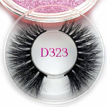 Load image into Gallery viewer, Mikiwi D390 Mink Eyelashes 3D Mink Lashes Thick HandMade Full Strip Lashes Cruelty Free Luxury Makeup Dramatic Lashes