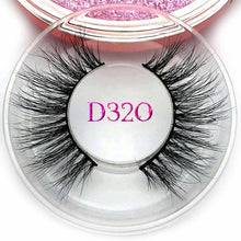 Load image into Gallery viewer, Mikiwi D390 Mink Eyelashes 3D Mink Lashes Thick HandMade Full Strip Lashes Cruelty Free Luxury Makeup Dramatic Lashes