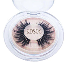 Load image into Gallery viewer, Buzzme KDS06 3D faux mink lashes natural false eyelashes long makeup eyelash
