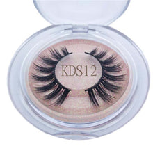 Load image into Gallery viewer, Buzzme KDS06 3D faux mink lashes natural false eyelashes long makeup eyelash