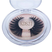 Load image into Gallery viewer, Buzzme KDS06 3D faux mink lashes natural false eyelashes long makeup eyelash