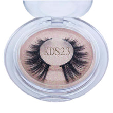 Load image into Gallery viewer, Buzzme KDS06 3D faux mink lashes natural false eyelashes long makeup eyelash