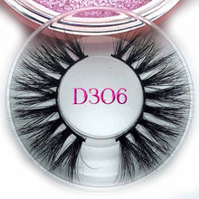 Load image into Gallery viewer, Mikiwi D390 Mink Eyelashes 3D Mink Lashes Thick HandMade Full Strip Lashes Cruelty Free Luxury Makeup Dramatic Lashes