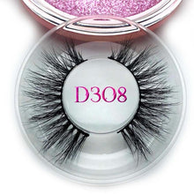 Load image into Gallery viewer, Mikiwi D390 Mink Eyelashes 3D Mink Lashes Thick HandMade Full Strip Lashes Cruelty Free Luxury Makeup Dramatic Lashes