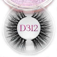 Load image into Gallery viewer, Mikiwi D390 Mink Eyelashes 3D Mink Lashes Thick HandMade Full Strip Lashes Cruelty Free Luxury Makeup Dramatic Lashes