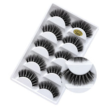 Load image into Gallery viewer, MB  5 pairs Mink Eyelashes 3D False lashes Thick Crisscross Makeup Eyelash Extension Natural Volume Soft Fake Eye Lashes