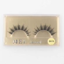 Load image into Gallery viewer, 7 Pairs 3D Mink Hair False Eyelashes 25mm Lashes Thick Long Wispy Fluffy Handmade Cruelty-free Mink Eyelash Makeup Tools