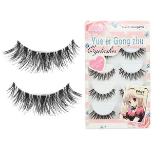 Natural 1/5Pair Luxury 3D False Lashe Thick Long Eye Lashes Wispy Makeup Beauty Extension Tools