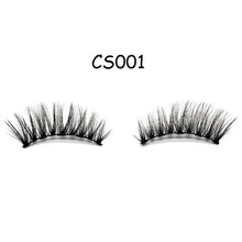 Load image into Gallery viewer, natural 3D mink Eyelashes Magnetic Eyeliner false Eyelashes 5D Fake Eyelash extension magnet lash Eye Lashes makeup