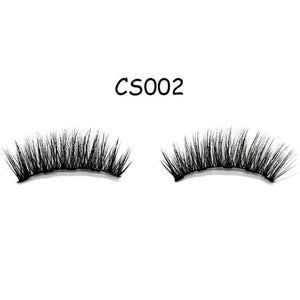 natural 3D mink Eyelashes Magnetic Eyeliner false Eyelashes 5D Fake Eyelash extension magnet lash Eye Lashes makeup